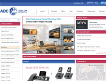 Tablet Screenshot of abctelecom.ro